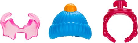 Squishmallows Squish-a-Longs Seri 3 8'li Mini Figür Seti 2.5 CM Sürpriz Figür Yüzük 2 Aksesuar