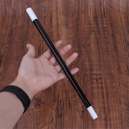 Sihirli Değnek 35 CM Siyah Beyaz Plastik Sihirbaz Gösteri Çubuğu Parti Kostüm Oyuncak Aksesuar Seti