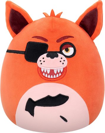 Squishmallows Foxy Five Nights At Freddy's Lisanslı Peluş Oyuncak Ultra Yumuşak 20 Cm