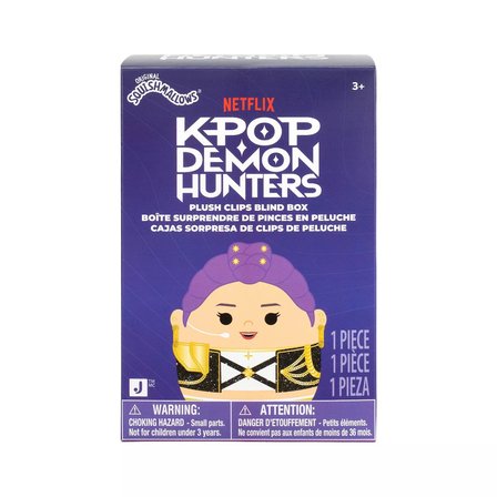Squishmallows K-Pop Demon Hunters Sürpriz Peluş Anahtarlık Blind Box 10 cm Resmi Lisanslı