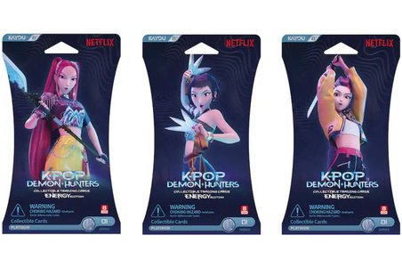 KPop Demon Hunters Kayou Energy Edition Koleksiyon Kartı TCG Netflix 8 Kart 1 Paket