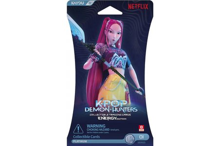 KPop Demon Hunters Kayou Energy Edition Koleksiyon Kartı TCG Netflix 8 Kart 1 Paket