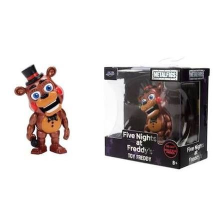 Five Nights at Freddy's Toy Freddy Metalfigs Die Cast Koleksiyon Figürü Jada Toys 6.5 cm