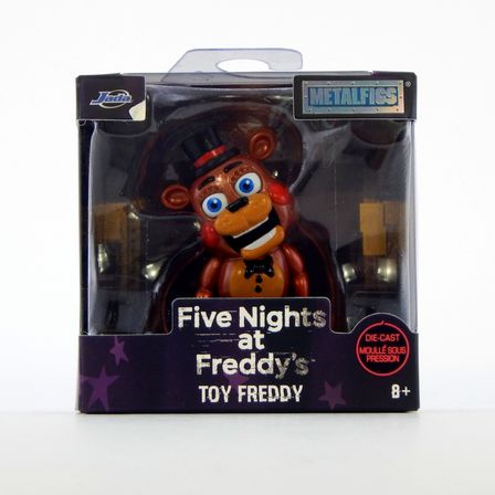Five Nights at Freddy's Toy Freddy Metalfigs Die Cast Koleksiyon Figürü Jada Toys 6.5 cm