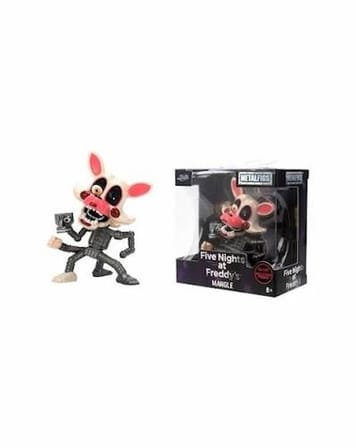 Five Nights at Freddy's Mangle Metalfigs Die Cast Metal Figür Jada Koleksiyon Oyuncak 6.5 cm