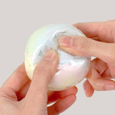 Squishy Wax Breaking Stress Topu Cotton Candy Slime Oyuncak Sıkılabilir Antistres Kapsül