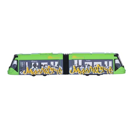 Majorette Avenio Tramvay Yeşil Metal Oyuncak Şehir Tramvayı Koleksiyon Modeli 20 cm