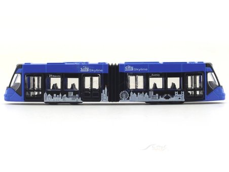Majorette Avenio Tramvay Mavi Metal Oyuncak Şehir Tramvayı Koleksiyon Modeli 20 cm
