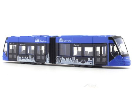 Majorette Avenio Tramvay Mavi Metal Oyuncak Şehir Tramvayı Koleksiyon Modeli 20 cm