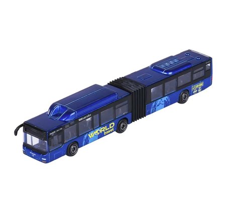 Majorette MAN Lion's City Lacivert Metal Oyuncak Körüklü Şehir Otobüsü Modeli 20 cm