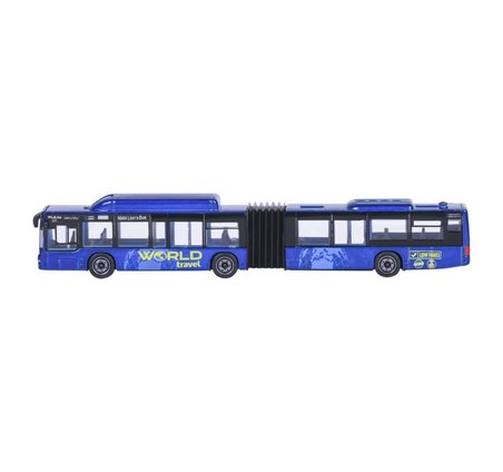Majorette MAN Lion's City Lacivert Metal Oyuncak Körüklü Şehir Otobüsü Modeli 20 cm