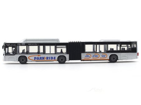 Majorette MAN Lion's City Beyaz Metal Oyuncak Körüklü Şehir Otobüsü Modeli 20 cm