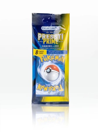 Pokémon Koleksiyon Kartı Presstine Pressti Prime Sürpriz 8 Kart İngilizce