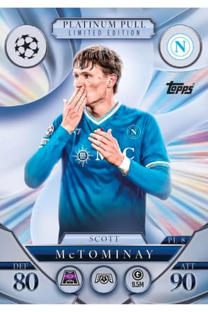 Topps Match Attax 25/26 UEFA Futbol Koleksiyon Kartı 1 Adet Sürpriz Paket 12 Kart 4 Özel Insert