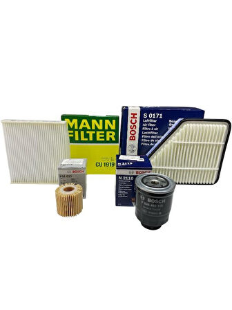 PERİYODİK BAKIM SETİ / TOYOTA COROLLA - AURIS 2007-2011 ARASI UYUMLU 