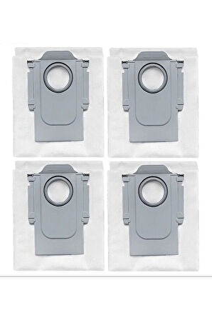 ROBOROCK Q REVO ve P10 uyumlu 4 adet toz torbası