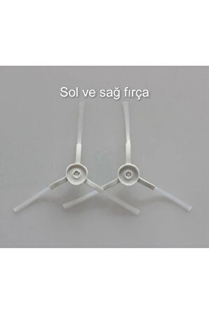 Mi Robot MJSTG1   G1   Essential modeli uyumlu 2 adet ön toz fırçası