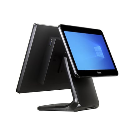 Tiwox TP-7650D 18,5" İ7 5.Nesil 8GB 128SSD M2 13,2" 2. Ekran Endüstriyel Pos PC