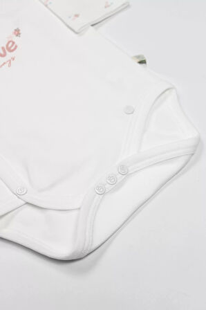 Bistyle Grow İn Lowe Kravuze Body 17106 Pembe Ekru