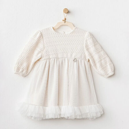 Wawa Exclusive Elbise Ekru