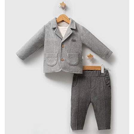 Tongs Baby Customary 3'lü Takım 5731 Gri