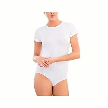 9257 Kadın Kısa Kol Çıtçıtlı Atlet