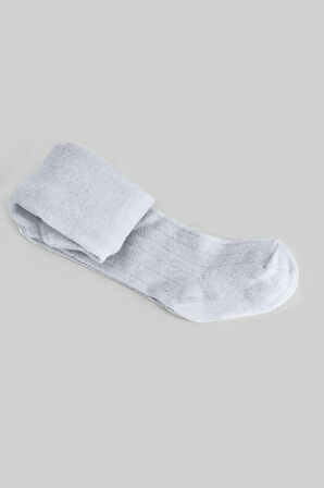 Bistyle Derby Basic Tekli Penye Külotlu Çorap Bs50102b Gri