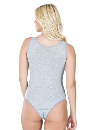 Kalın Askılı Çıtçıtlı Kadın Body 315