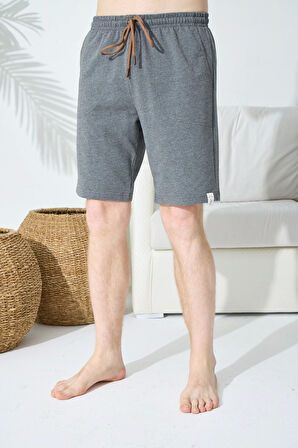 1028 Erkek  Yan Cepli Tek Şort