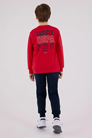 U.s. Polo Assn Eşofman Takımı Us2208-4 Kırmızı