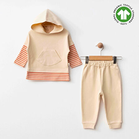 Eslenza Baby Organik 2'li Takım 0051 Bej