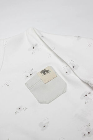 Bistyle 3lü Zıbın Takım Lıttle Koala 13109 Gri