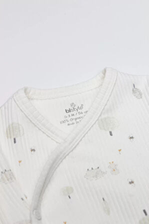 Bistyle Always Dream 3'lü Zıbın Takım 13110 Ekru Bej