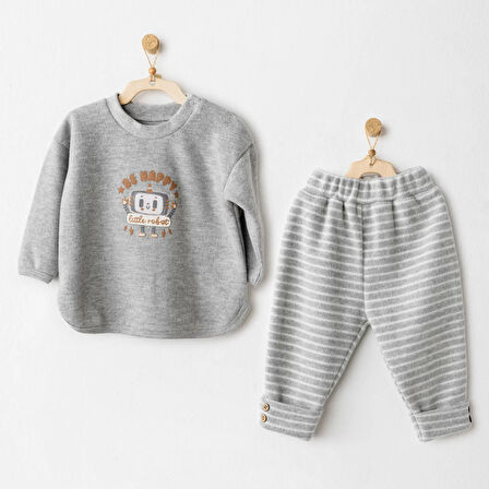 Casual 2'li Takım Grey