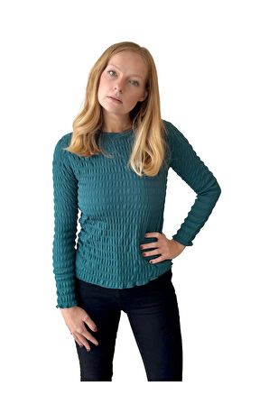 Gofreli Texture Bluz