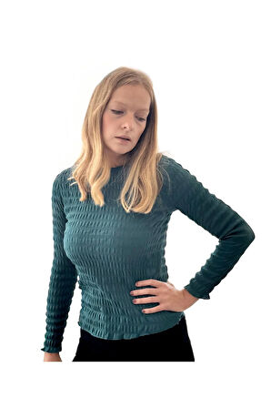 Gofreli Texture Bluz