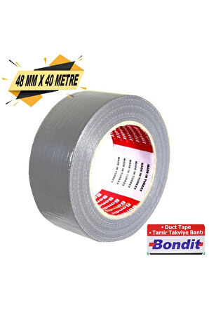 Tamir Bandı 48 Mm X 40 Metre Gri Çok Amaçlı Duct Tape Bant
