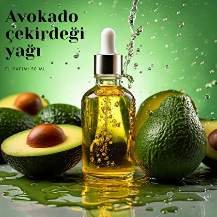 El Yapımı Avokado Çekirdeği Yağı 50 ml