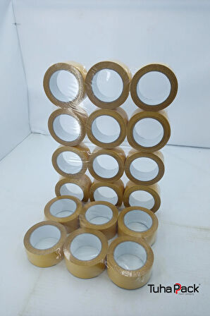 Çift Taraflı Bant 48mm X 25m Şeffaf Filmik (36 Adet) - Güçlü, Şerit Montaj ve Çok Amaçlı Kullanım