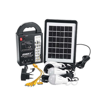 DAT AT-999 Güneş Enerjili Solar Aydınlatma Sistemi