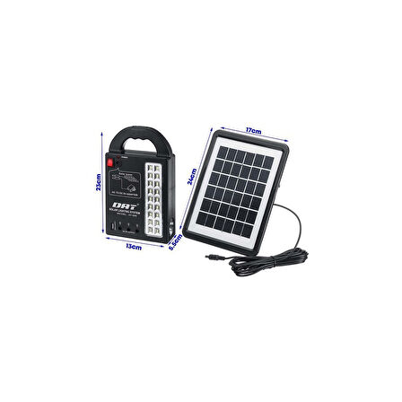 DAT AT-999 Güneş Enerjili Solar Aydınlatma Sistemi