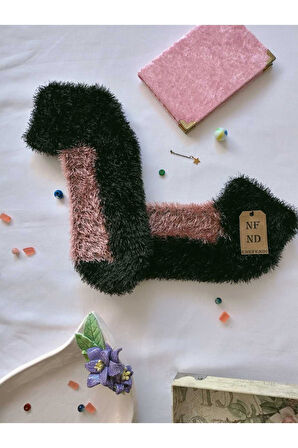 2 ÇİFT TÜYLÜ KIŞLIK TERMAL PATİK DİKİŞSİZ ÇORAP GÜLKURUSU LACİVERT ERKEK KADIN EV-PARTİ ÇORABI 36-41