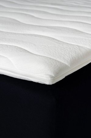 Topper Hybrid Dual Firmness Yatak Pedi- Çift Kişilik Sert & Soft Bir Arada - Yıkanabilir Kılıflı