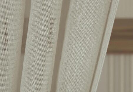 Massarelli Keten Tül Bej  1-2,5 Orta Sık Pile