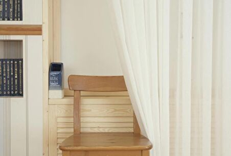 Massarelli Keten Tül Ekru  1-3 Sık Pile