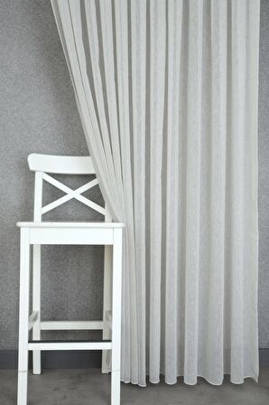 Massarelli Keten Tül Gri  1-2,5 Orta Sık Pile 