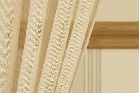 Massarelli Fantezi Bukle Tül Buğday Rengi  1-3 Sık Pile