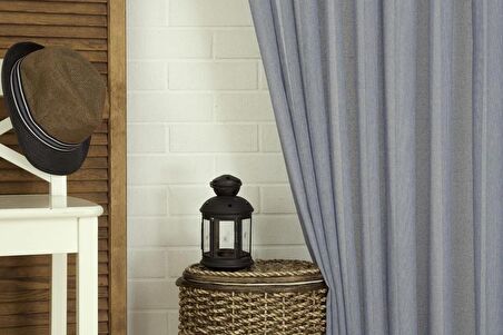 Massarelli Fantezi Bukle Tül İndigo  1-3 Sık Pile