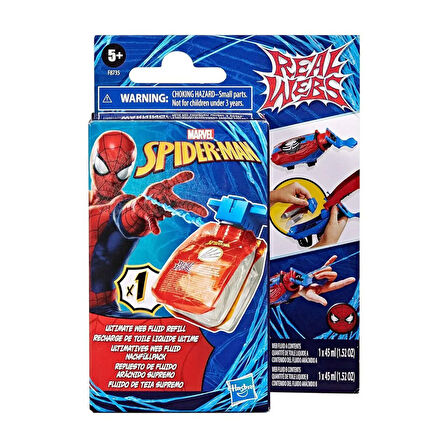 F8735 Spider-Man Ağ Ve Su Fırlatıcı Yedek Paket +3 yaş