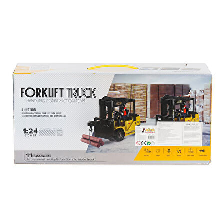 A8196-OQ9009 Kumandalı Sesli ve Işıklı Froklift 1:24  -Asya Oyuncak
